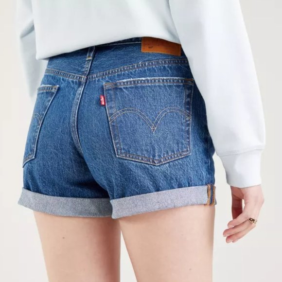 Levi's 501 Denim Shorts | Size 24 - Picture 2 of 9